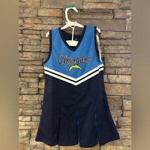 Los Angeles Chargers dress size 4t NWT